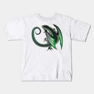 Aromantic Pride Dragon Kids T-Shirt